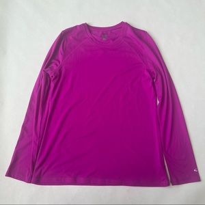 Hot Pink Champion Active Long Sleeve Tee